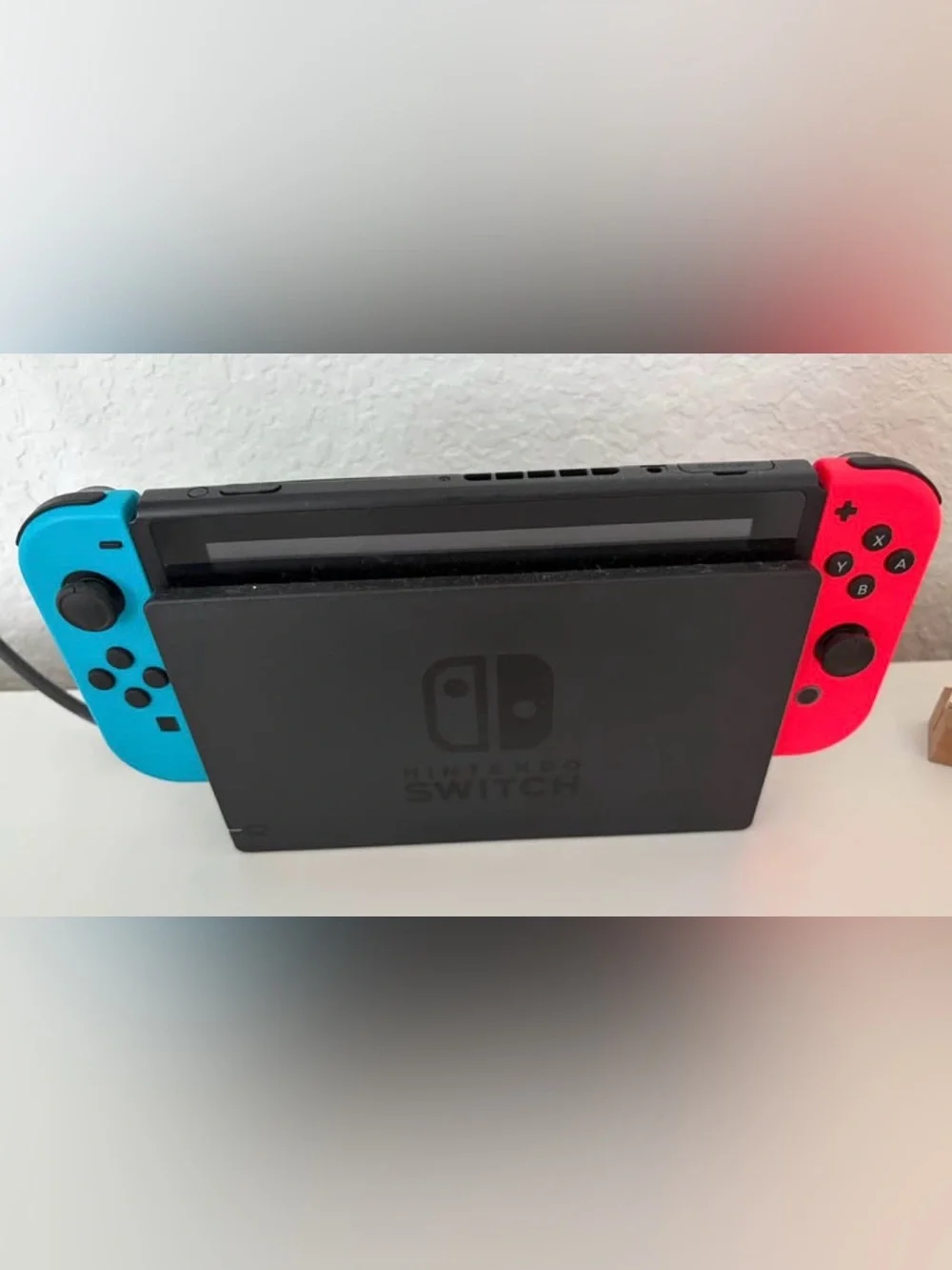 Nintendo Switch Neon Blue Red Joy-Con Console Dock Charger